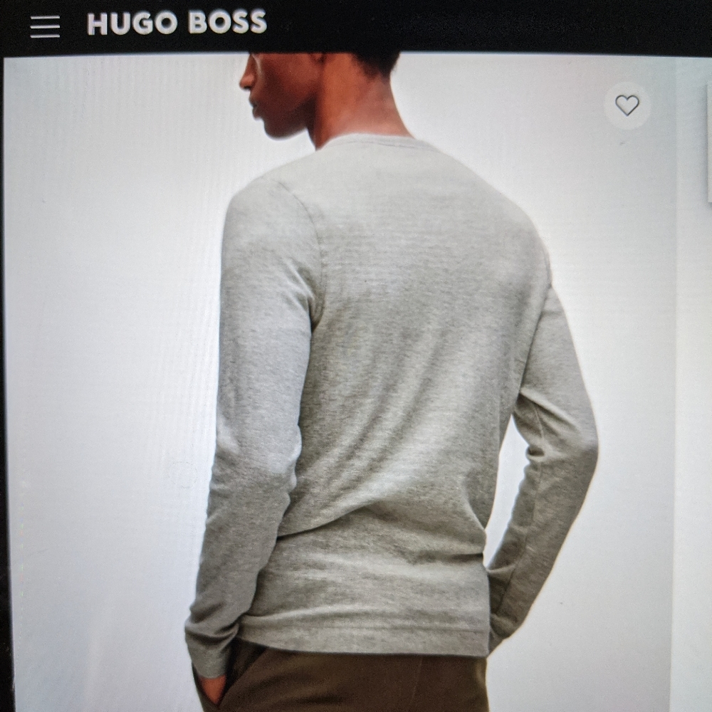 Hugo Boss Men's Gray Shirt